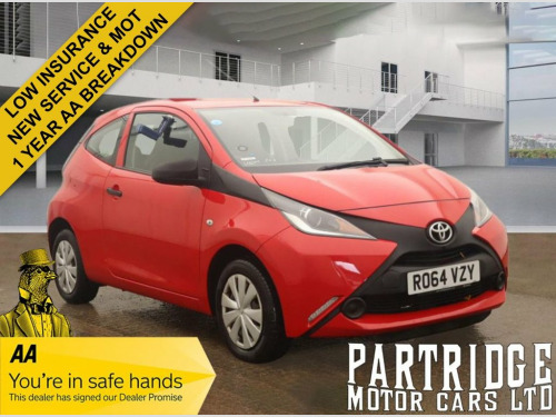 Toyota AYGO  1.0 VVT-i x Hatchback 3dr Petrol Manual Euro 5 Eur