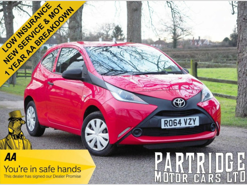 Toyota AYGO  1.0 VVT-i x Hatchback 3dr Petrol Manual Euro 5 Eur