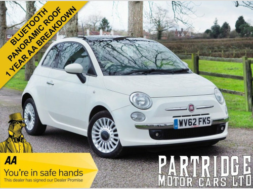 Fiat 500  1.2 Lounge Hatchback 3dr Petrol Manual Euro 4 (69 