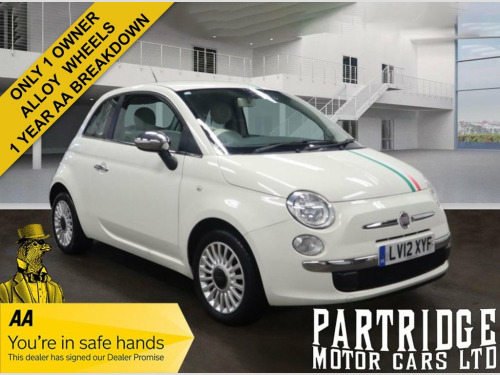 Fiat 500  1.2 Pop Hatchback 3dr Petrol Manual Euro 5 (s/s) (