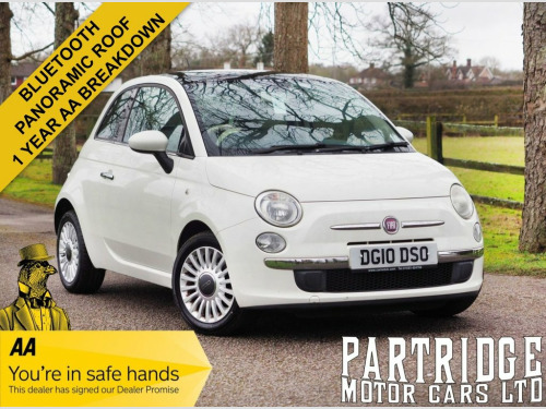 Fiat 500  1.2 Lounge Hatchback 3dr Petrol Manual Euro 5 (s/s