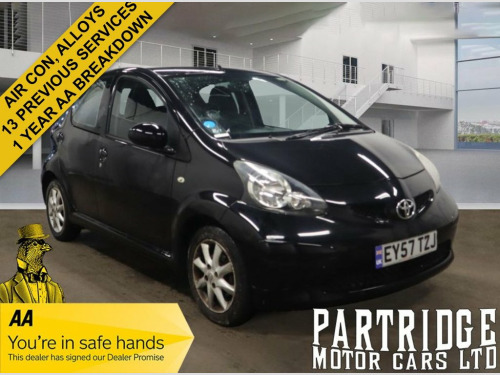 Toyota AYGO  1.0 VVT-i Black Hatchback 5dr Petrol Manual Euro 4