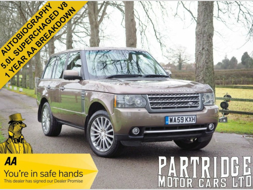 Land Rover Range Rover  5.0 V8 Autobiography SUV 5dr Petrol Auto 4WD Euro 