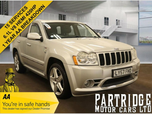 Jeep Grand Cherokee  6.1 SRT8 SUV 5dr Petrol Automatic 4WD (388 g/km, 4