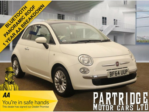 Fiat 500  1.2 Lounge Hatchback 3dr Petrol Manual Euro 6 (s/s