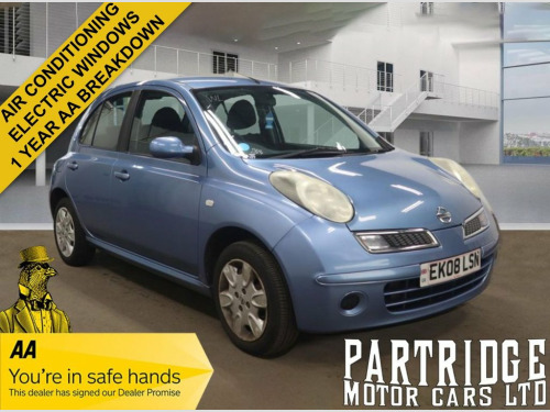 Nissan Micra  1.2 16v Acenta+ Hatchback 5dr Petrol Manual (139 g