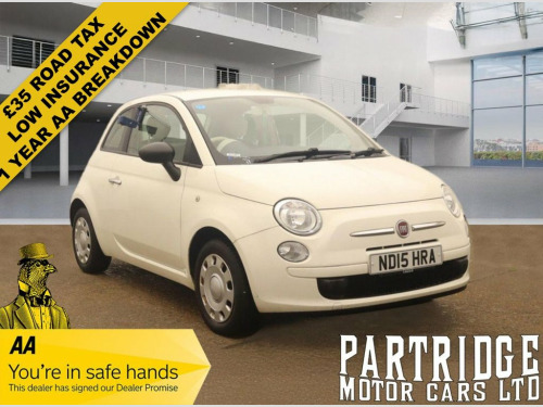 Fiat 500  1.2 Pop Hatchback 3dr Petrol Manual Euro 6 (s/s) (