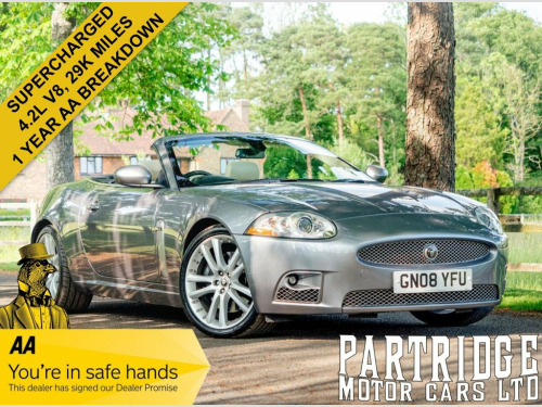 Jaguar XKR  4.2 V8 Convertible 2dr Petrol Auto Euro 4 (420 ps)