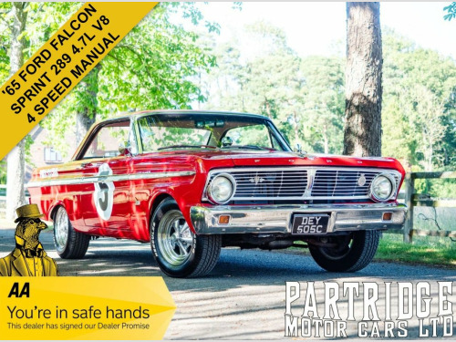 Ford Falcon  Sprint 289 4.7L V8 4 Speed Manual Ragoon Red