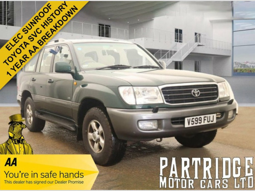 Toyota Land Cruiser  4.2 TD GX SUV 5dr Diesel Automatic (340 g/km, 201 