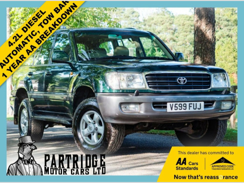 Toyota Land Cruiser  4.2 TD GX SUV 5dr Diesel Automatic (340 g/km, 201 