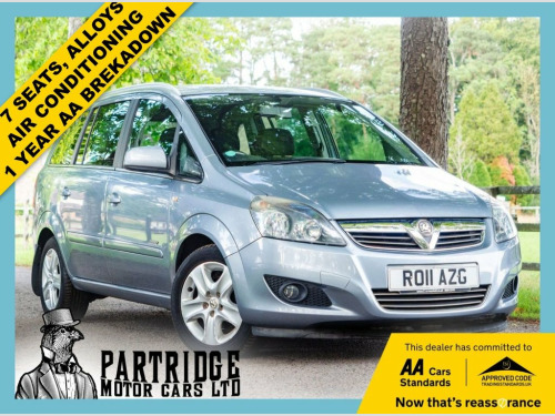 Vauxhall Zafira  1.6 16V Energy MPV 5dr Petrol Manual Euro 5 (115 p
