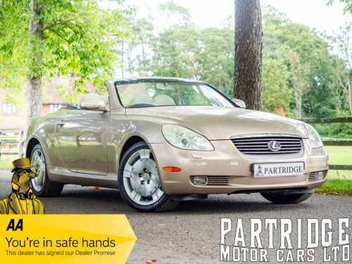 Lexus SC 430  4.3 430 Convertible 2dr Petrol Automatic (287 g/km
