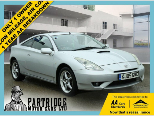 Toyota Celica  1.8 VVT-i Coupe 3dr Petrol Manual (185 g/km, 140 b