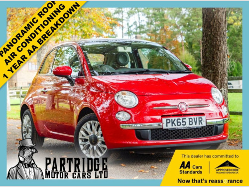 Fiat 500  1.2 Lounge Hatchback 3dr Petrol Manual Euro 6 (s/s