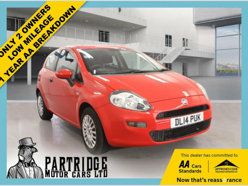 Fiat Punto  1.2 Pop Hatchback 3dr Petrol Euro 6 (69 bhp) 2 OWN