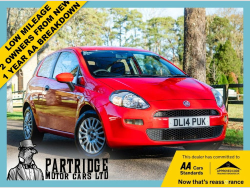 Fiat Punto  1.2 Pop Hatchback 3dr Petrol Euro 6 (69 bhp) 2 OWN 
