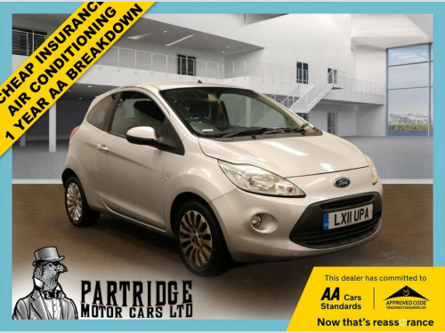 Ford Ka  1.2 Zetec Hatchback 3dr Petrol Manual Euro 5 (s/s)