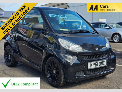 Smart fortwo  AUTOMATIC 1.0 PASSION MHD 2d 71 BHP £0 ROAD 