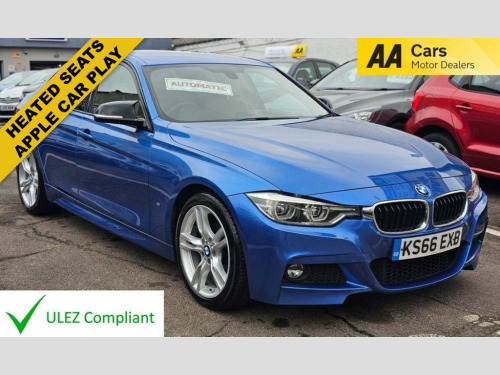 BMW 3 Series  AUTOMATIC 2.0 330e 7.6kWh M Sport Saloon 4dr Petro