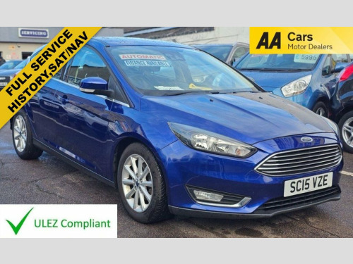 Ford Focus  AUTOMATIC 1.6 Titanium Hatchback 5dr Petrol Powers