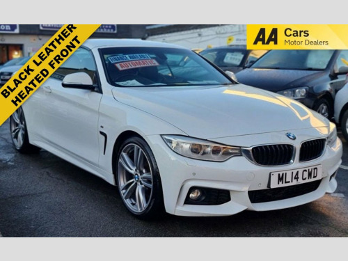 BMW 4 Series  AUTOMATIC CONVERTIBLE 2.0 428I M SPORT 2d 242 BHP 