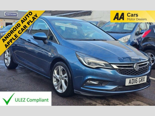 Vauxhall Astra  AUTOMATIC 1.4i Turbo SRi Hatchback 5dr Petrol Euro