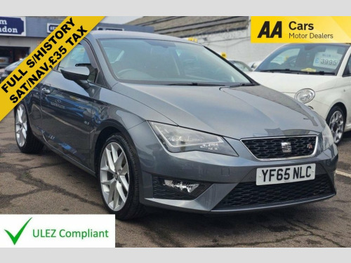 SEAT Leon  AUTOMATIC 1.4 EcoTSI FR Sport Coupe 3dr Petrol DSG