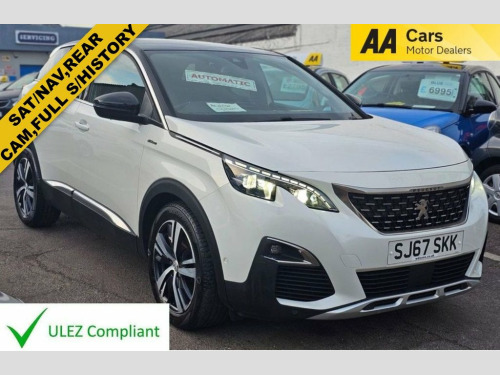 Peugeot 3008 Crossover  AUTOMATIC 1.6 THP GT Line SUV 5dr Petrol EAT Euro 