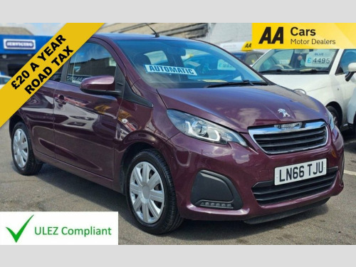 Peugeot 108  AUTOMATIC 1.0 Active Hatchback 5dr Petrol 2 Tronic