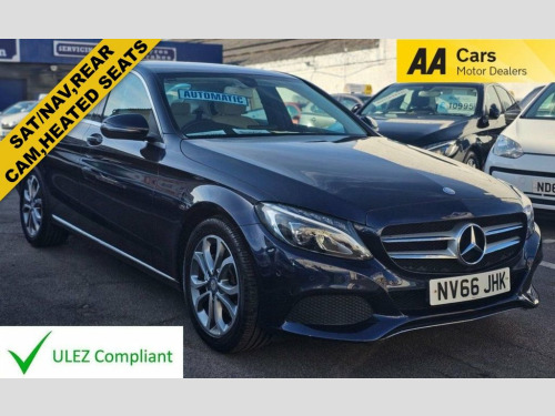 Mercedes-Benz C-Class C200 AUTOMATIC 2.0 C200 Sport Saloon 4dr Petrol G-Troni