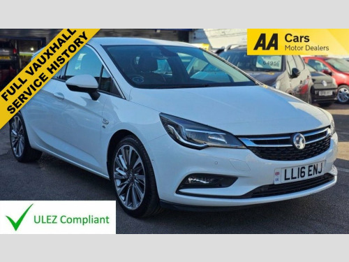 Vauxhall Astra  1.4i Turbo Elite Nav Hatchback 5dr Petrol Manual E