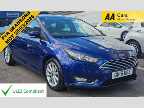 Ford Focus  AUTOMATIC 1.0T EcoBoost Titanium Hatchback 5dr Pet