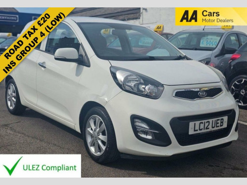 Kia Picanto  1.0 2 Hatchback 5dr Petrol Manual Euro 5 (68 bhp)