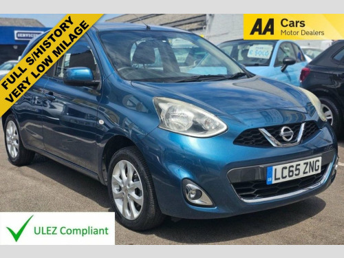 Nissan Micra  1.2 Acenta Hatchback 5dr Petrol Manual Euro 6 (80 