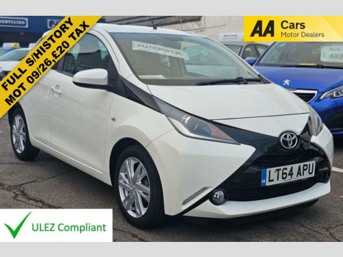 Toyota AYGO  AUTOMATIC 1.0 VVT-i x-pression Hatchback 5dr Petro