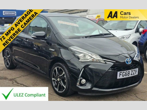 Toyota Yaris  AUTOMATIC 1.5 VVT-h Design Hatchback 5dr Petrol Hy 