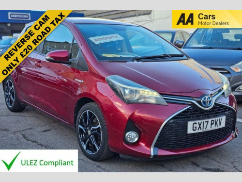 Toyota Yaris  AUTOMATIC 1.5 VVT-h Design Hatchback 5dr Petrol Hy 