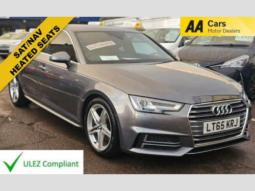 Audi A4  AUTOMATIC 2.0 TFSI S line Saloon 4dr Petrol S Tron