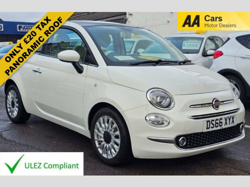 Fiat 500  1.2 Lounge Hatchback 3dr Petrol Manual Euro 6 (s/s 