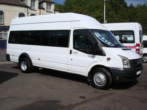 Ford Transit  15 SEAT FRONT ENTRY HIGH ROOF WHEELCHAIR ACCESSIBLE MINIBUS COIF PSV