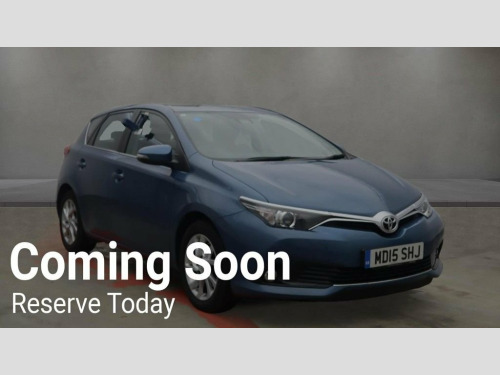 Toyota Auris  1.2 VVT-i Icon Hatchback 5dr Petrol Manual Euro 6 