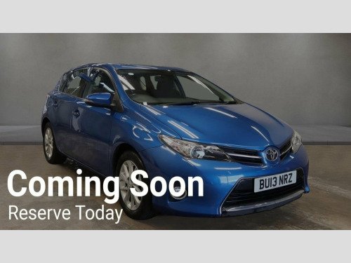 Toyota Auris  1.33 Dual VVT-i Icon Hatchback 5dr Petrol Manual E