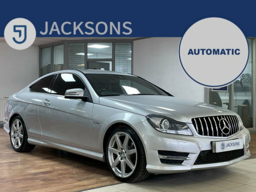Mercedes-Benz C-Class C180 1.6 C180 AMG Sport Edition Coupe 2dr Petrol G-Tron