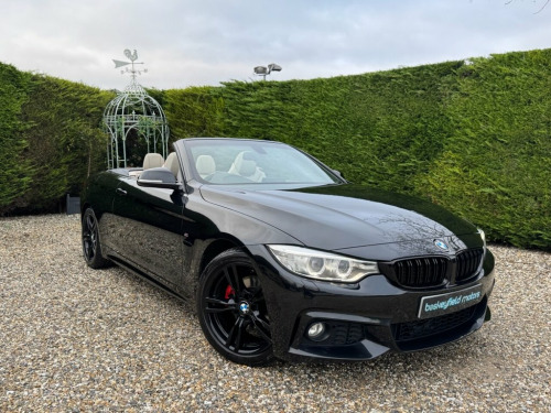 BMW 4 Series  2.0 420d M Sport Convertible 2dr Diesel Auto Euro 