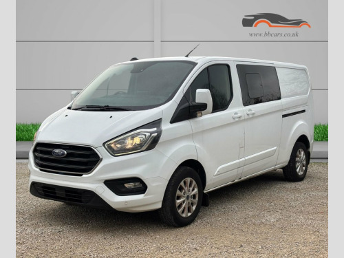 Ford Transit Custom  2.0 300 EcoBlue Limited Crew Van Double Cab 5dr Di 