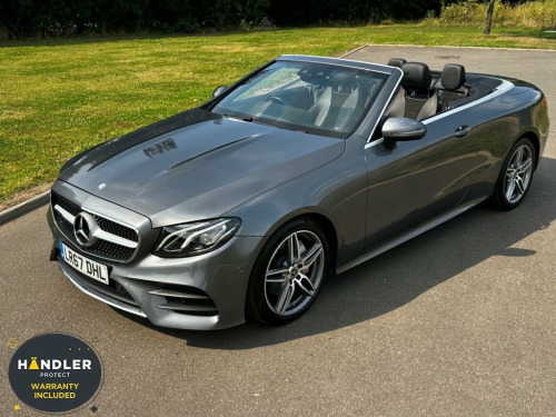 Mercedes-Benz E-Class  2.0 E 220 D AMG LINE 192 BHP EURO 6 AUTO 2DR CONVE