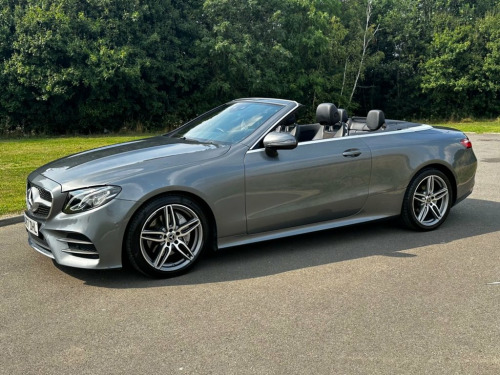 Mercedes-Benz E-Class  2.0 E 220 D AMG LINE 192 BHP EURO 6 AUTO 2DR CONVE