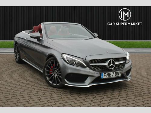 Mercedes-Benz C-Class C300 2.0 C300 AMG Line (Premium Plus) Cabriolet 2dr Pet