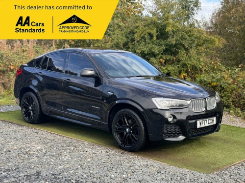 BMW X4  3.0 XDRIVE35D M SPORT 4d 309 BHP